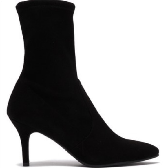 Stuart Weitzman suede cling bootie - new Sz 6 - Picture 6 of 8
